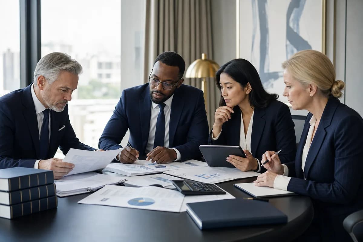 International tax policy advisers examining legislation and fiscal reports